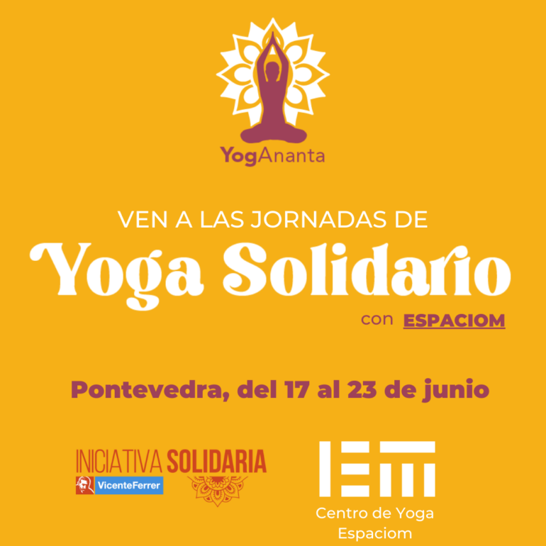 Semana del Yoga Solidario con la Fundación Vicente Ferrer (Pontevedra)